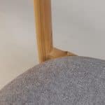 Stuhl Mamont, Esche natur – Bild 8