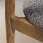 Stuhl Mamont, Esche natur – Bild 4