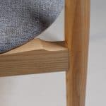 Stuhl Mamont, Esche natur – Bild 5