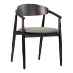 Stuhl Mamont Semi-Soft, schwarz – Bild 3