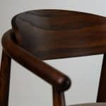 Stuhl Mamont Semi-Soft, dunkle Walnuss – Bild 3