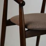 Stuhl Mamont Semi-Soft, dunkle Walnuss – Bild 5