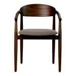 Stuhl Mamont Semi-Soft, dunkle Walnuss – Bild 9