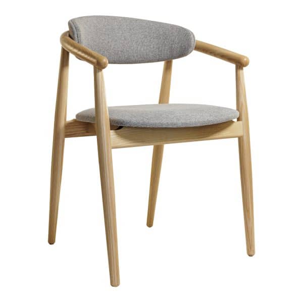 Stuhl Mamont Soft, naturbelassene Esche / Admiral 18