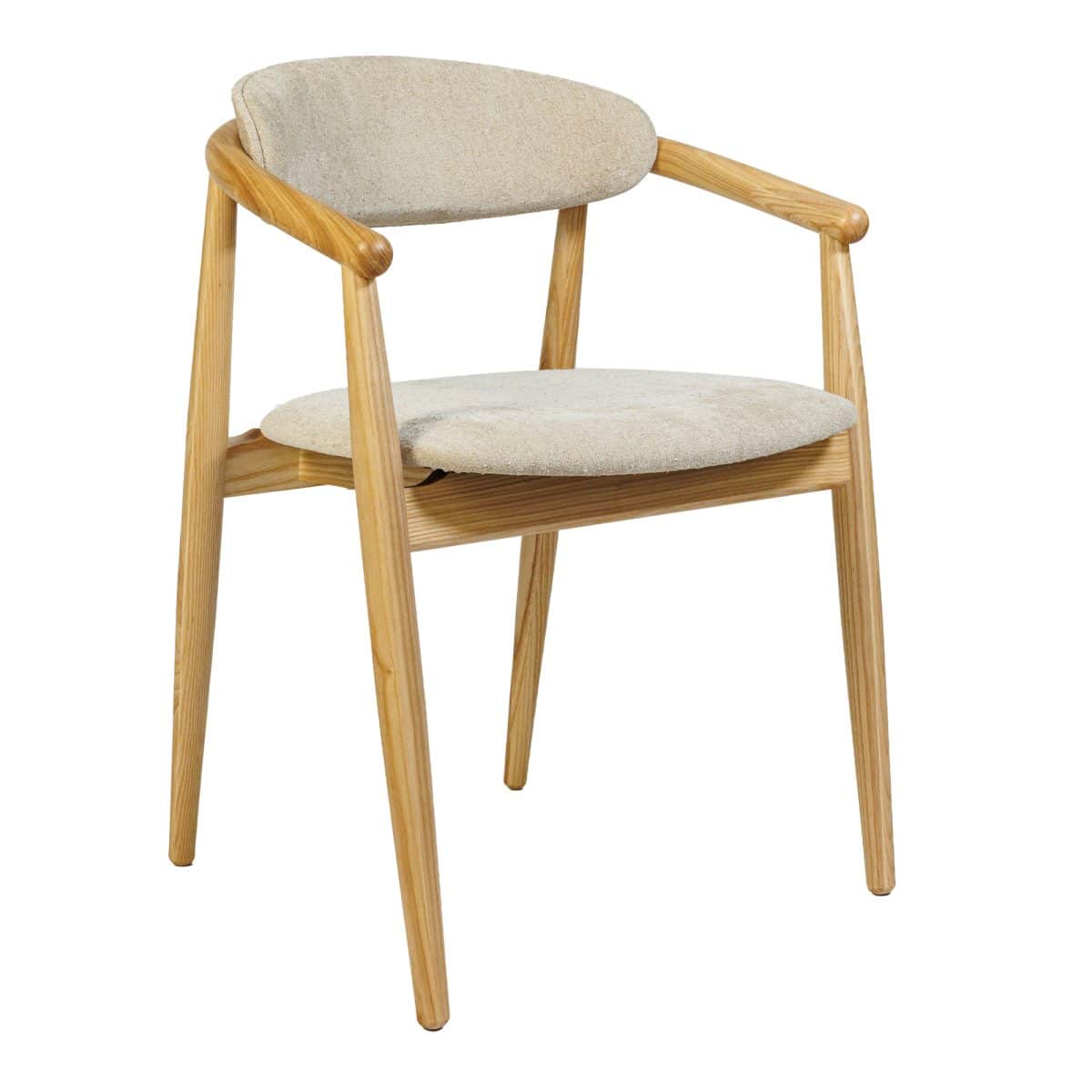 Stuhl MAMONT Soft, Esche natur – Bild 3