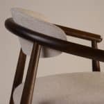 Stuhl Mamont, dunkle Walnuss – Bild 9