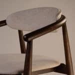 Stuhl Mamont, dunkle Walnuss – Bild 8