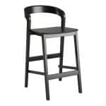 Thekenstuhl Floki, schwarz – Bild 3