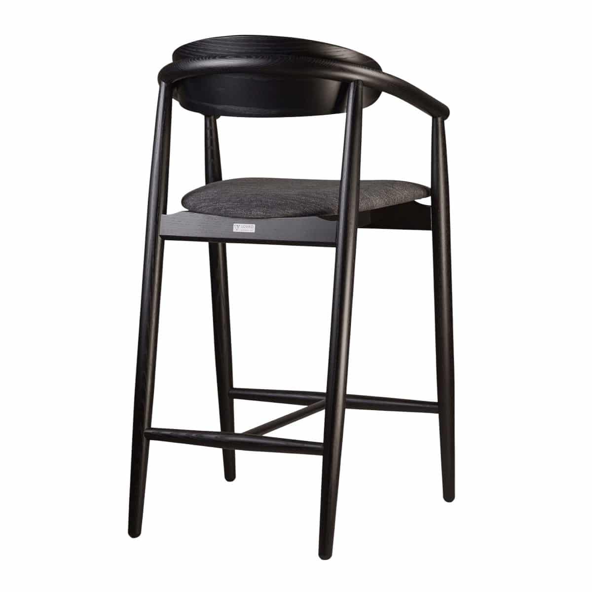 Thekenstuhl MAMONT Semi-soft, schwarz – Bild 9