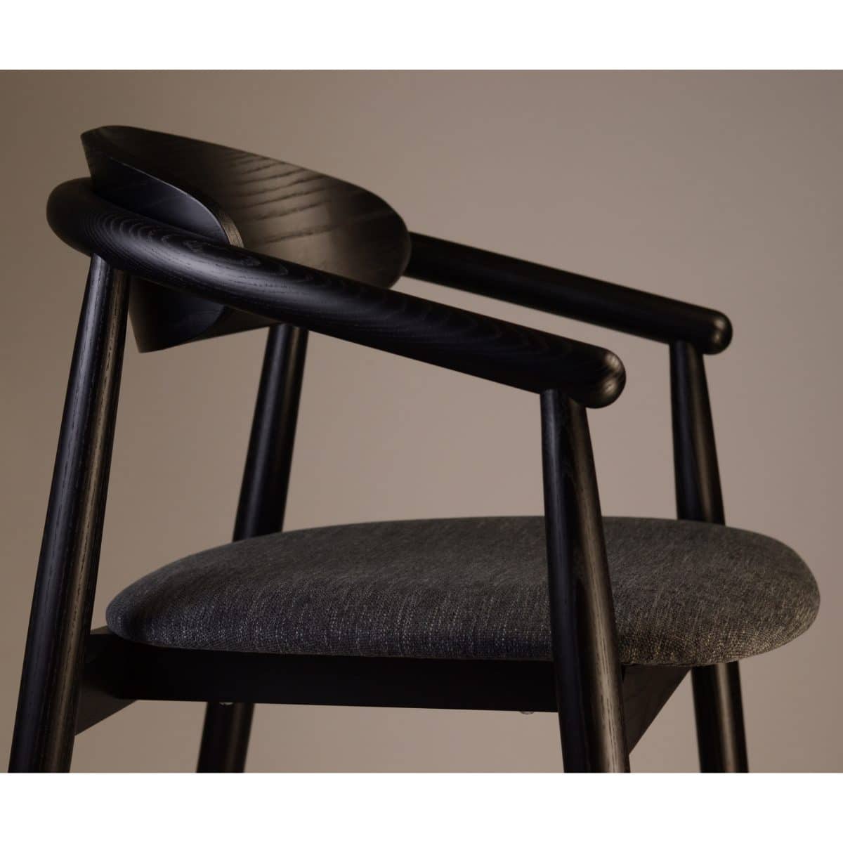Thekenstuhl MAMONT Semi-soft, schwarz – Bild 7