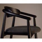 Thekenstuhl MAMONT Semi-soft, schwarz – Bild 7