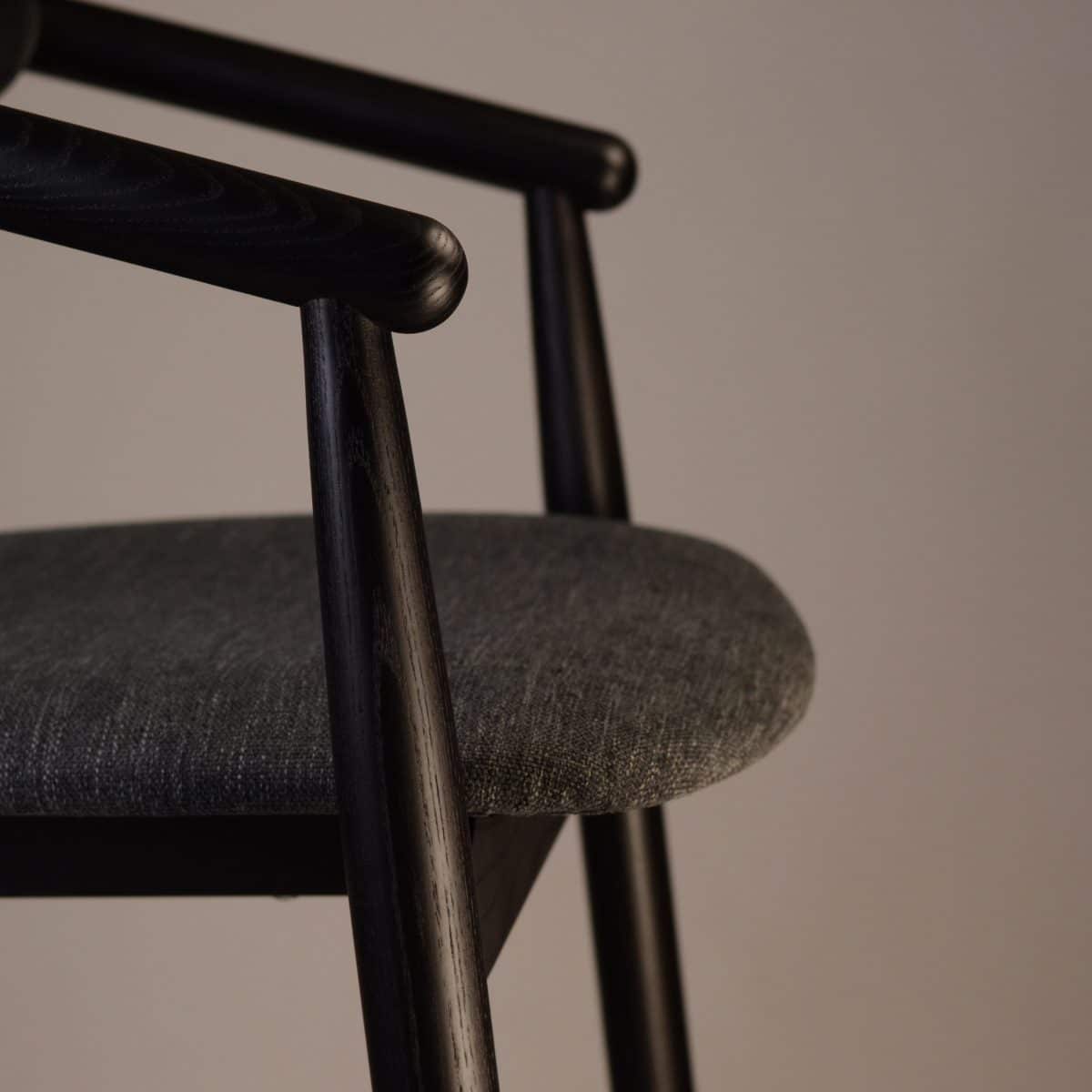 Thekenstuhl MAMONT Semi-soft, schwarz – Bild 6