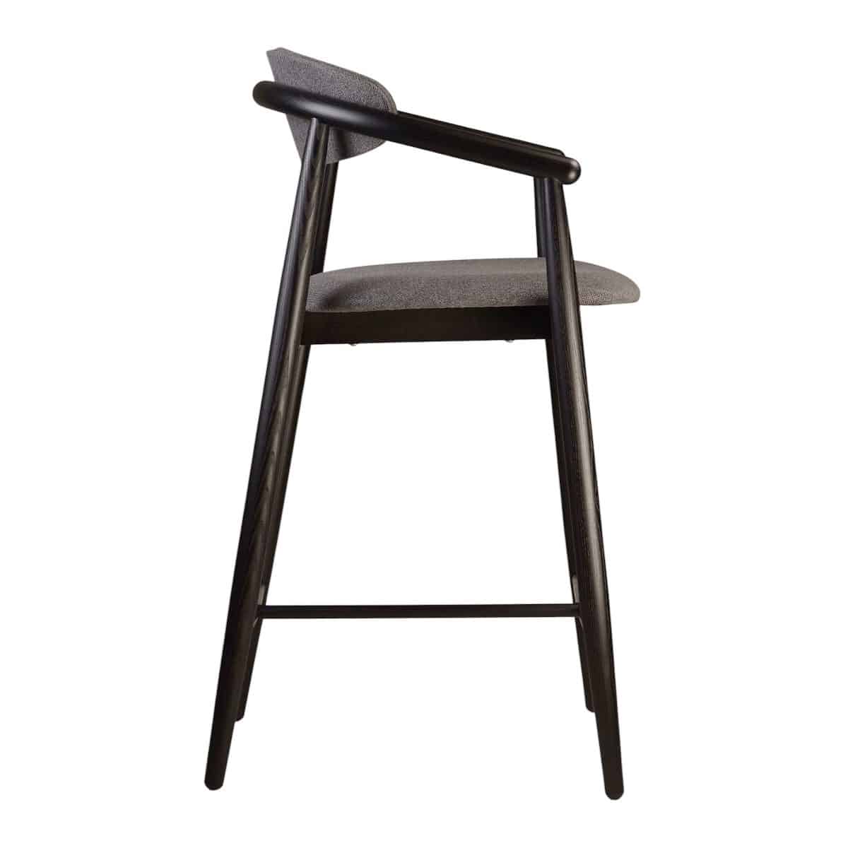 Thekenstuhl MAMONT Soft, schwarz – Bild 8