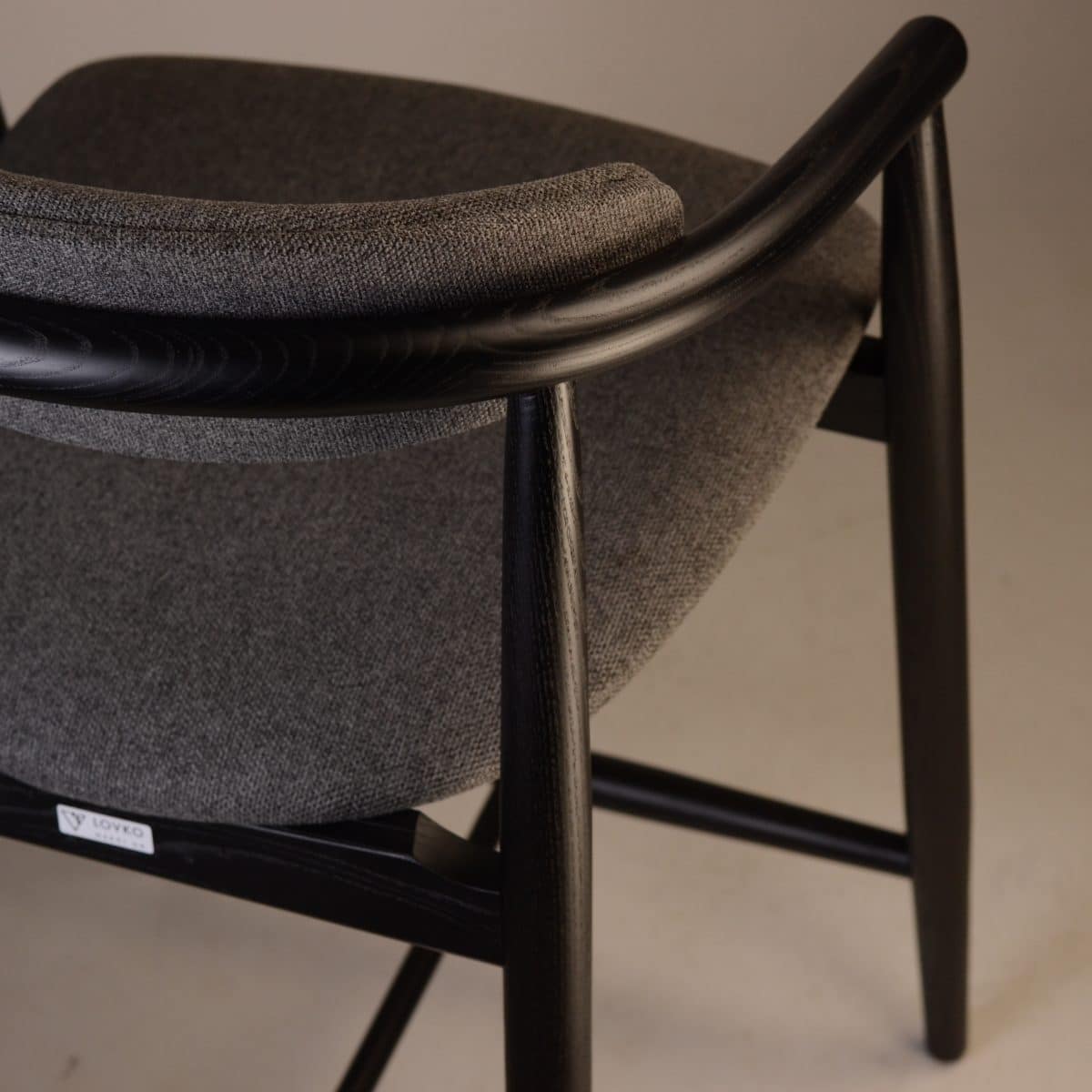Thekenstuhl MAMONT Soft, schwarz – Bild 4