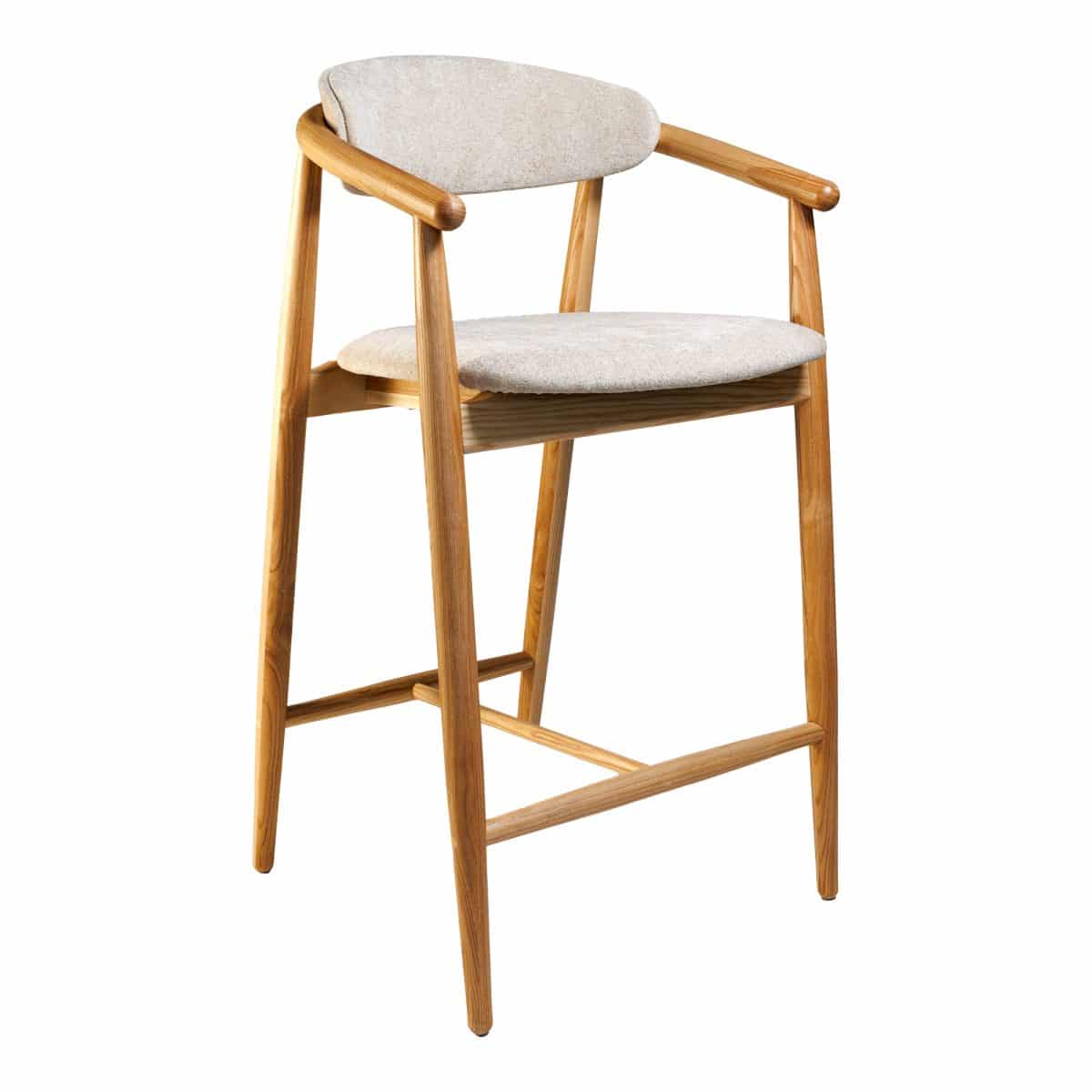 Thekenstuhl MAMONT Soft, Esche natur – Bild 2