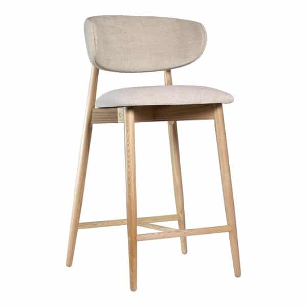 Thekenstuhl Panda New, Esche natur