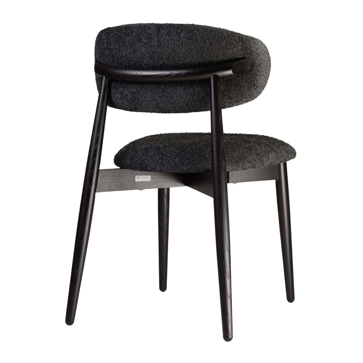 Stuhl Panda New, schwarz – Bild 9