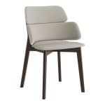 Stuhl Swan dunkle Nuss / Martin 02